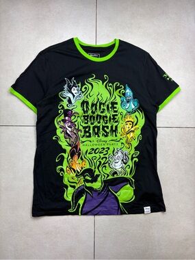 Loungefly Black & Neon Green Disney Villains Graphic Tee
